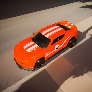 Hot Wheels ‘17 Camaro ZL1 #154 HW ‘21 Then And Now 5/10 Orange Loose